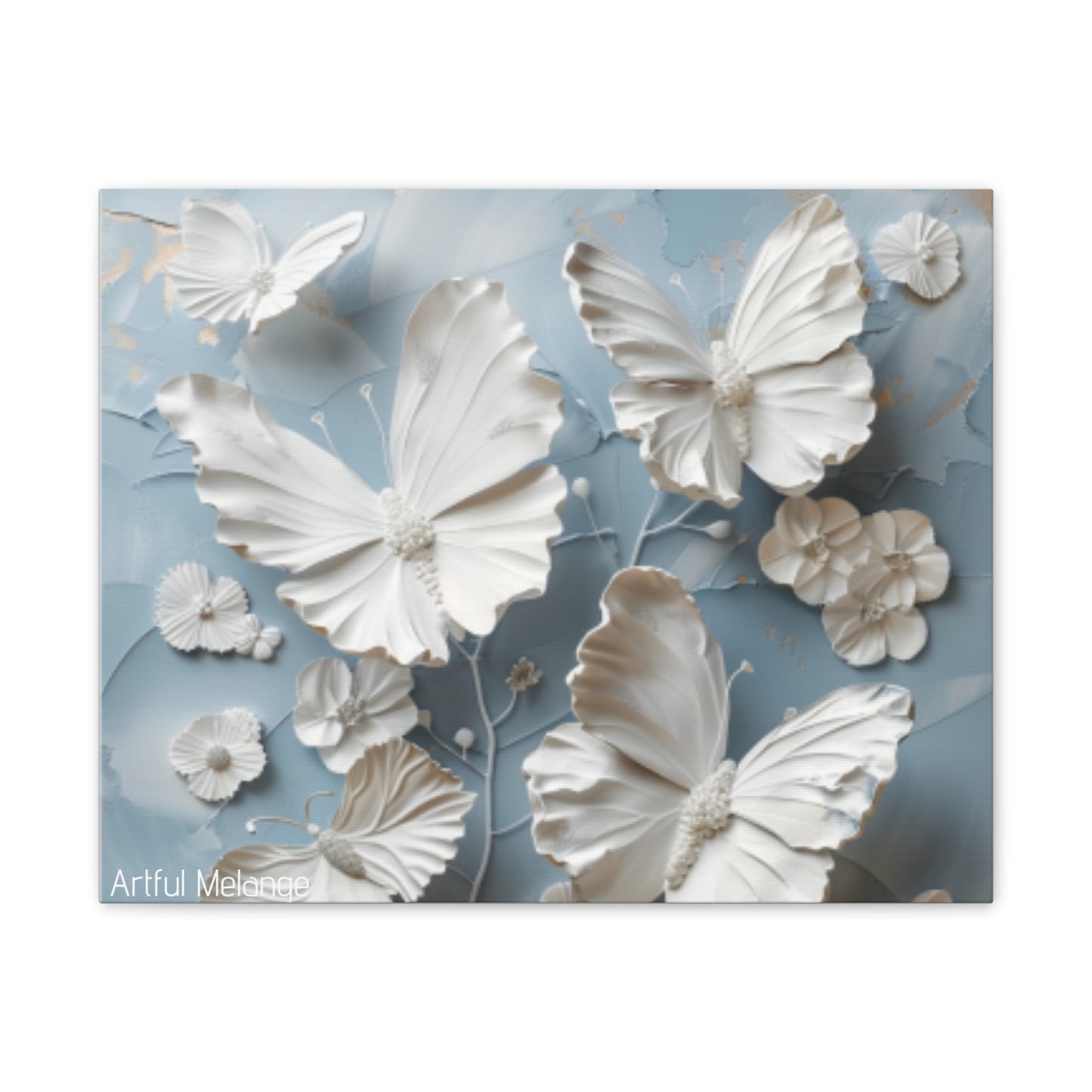 Fluttering Dreams: Butterfly Canvas Print Collection