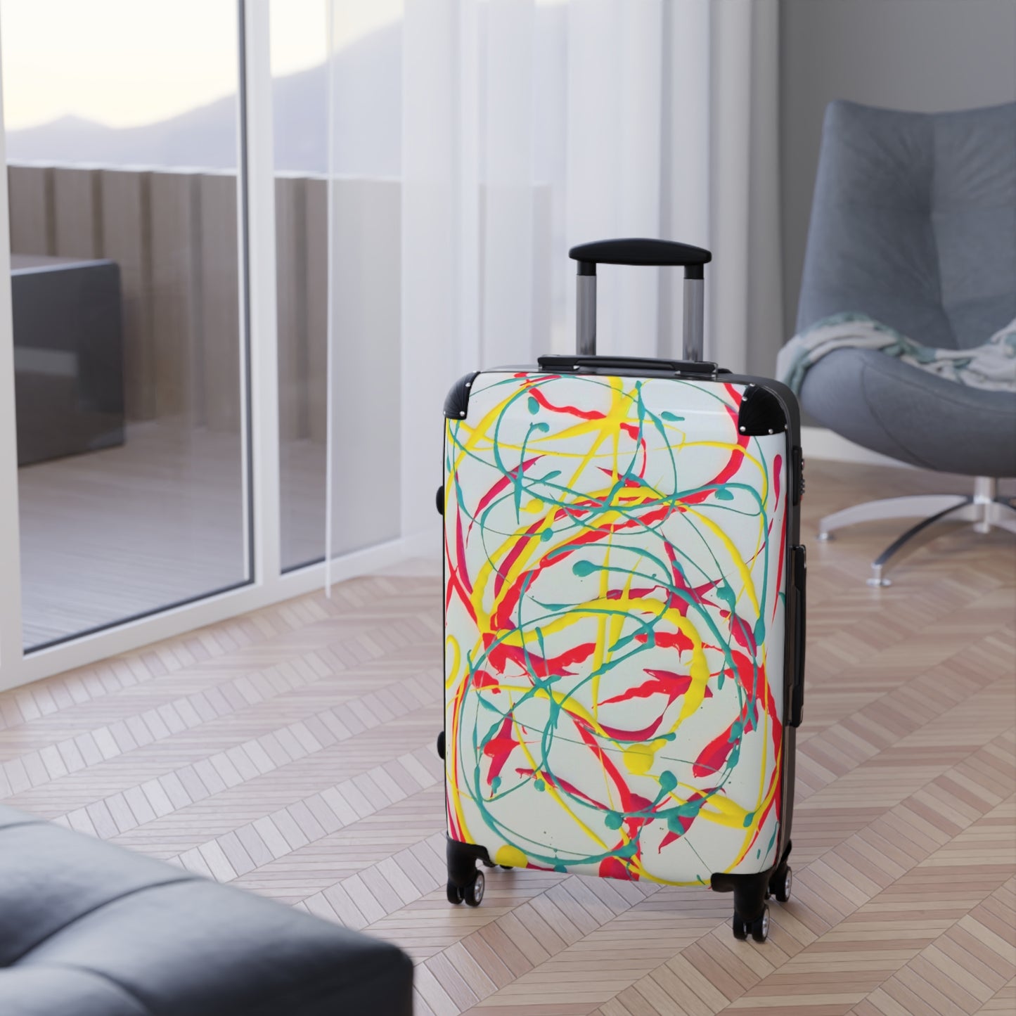 Melanated Jetsetter: Stylish Travel Luggage Pieces
