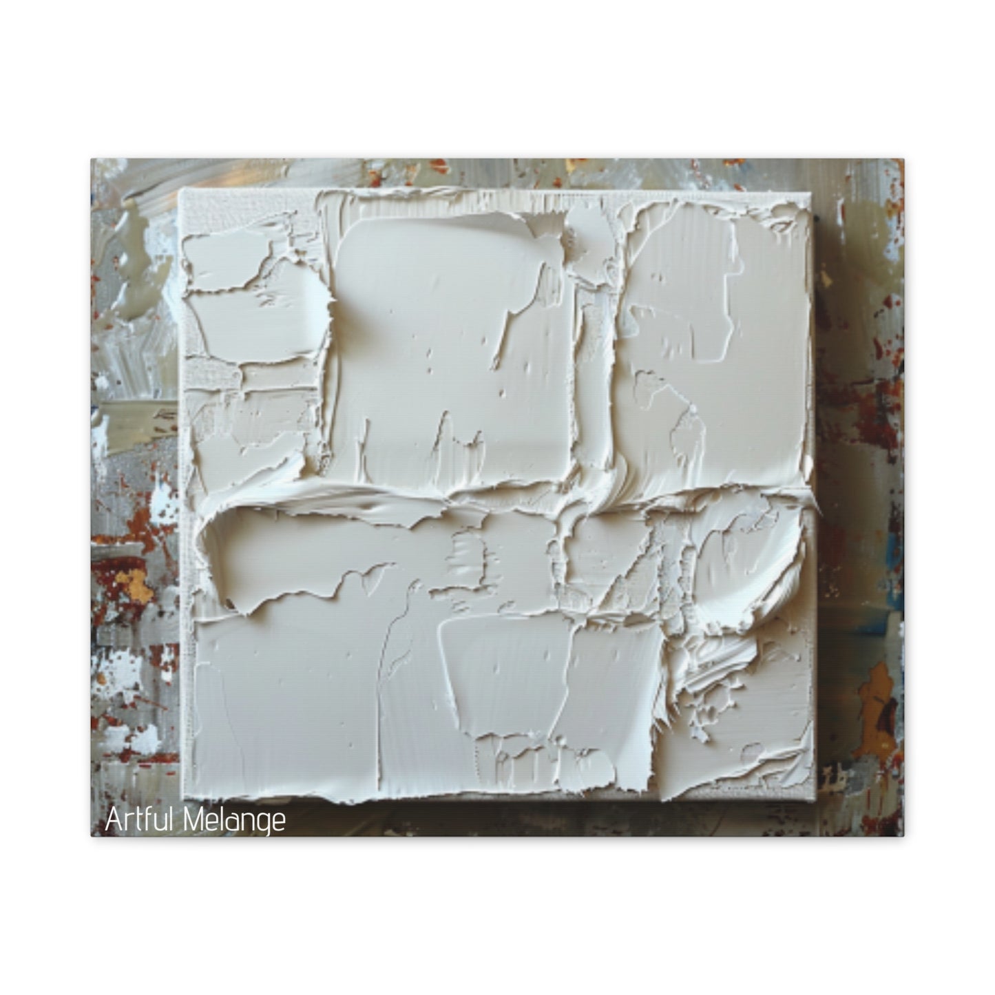Primary Elegance: A Symphony of Sophistication Canvas Print