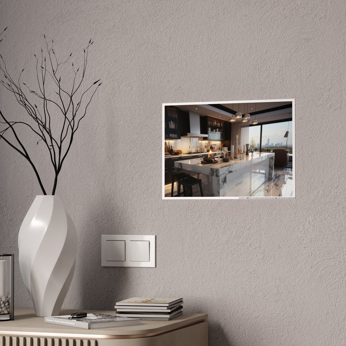 Exquisite Modern Kitchen Poster