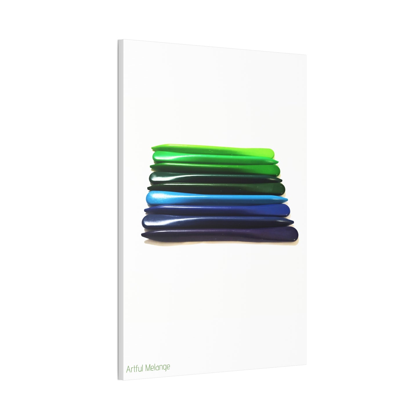 Spectrum Stacks: A Colorful Daydream in Posters and Canvas Prints