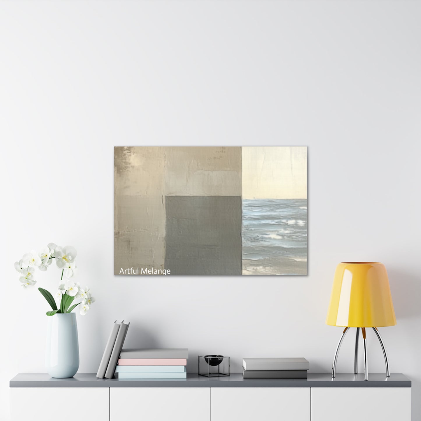 Acrylic Abstract Canvas Print - Richly Textured Artistry