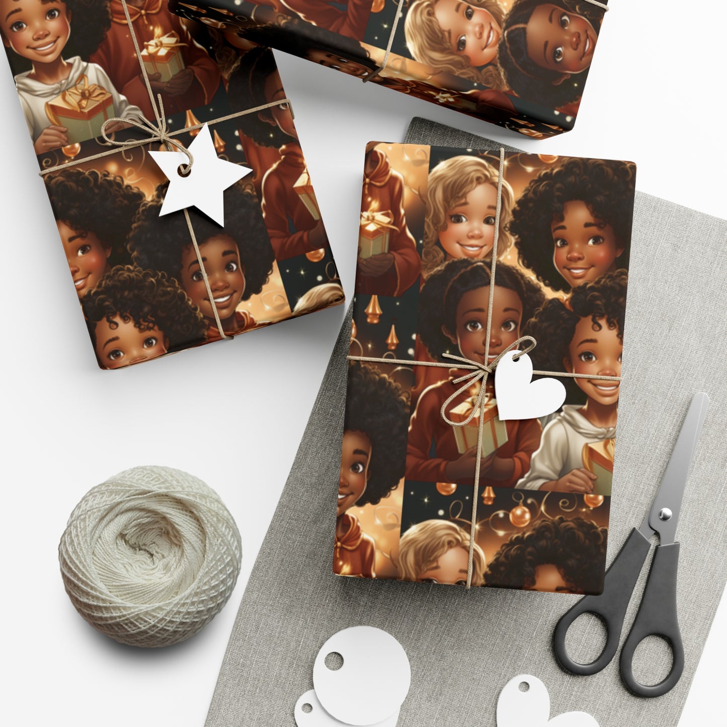 Harmony Holidays Wrapping Paper Sheet