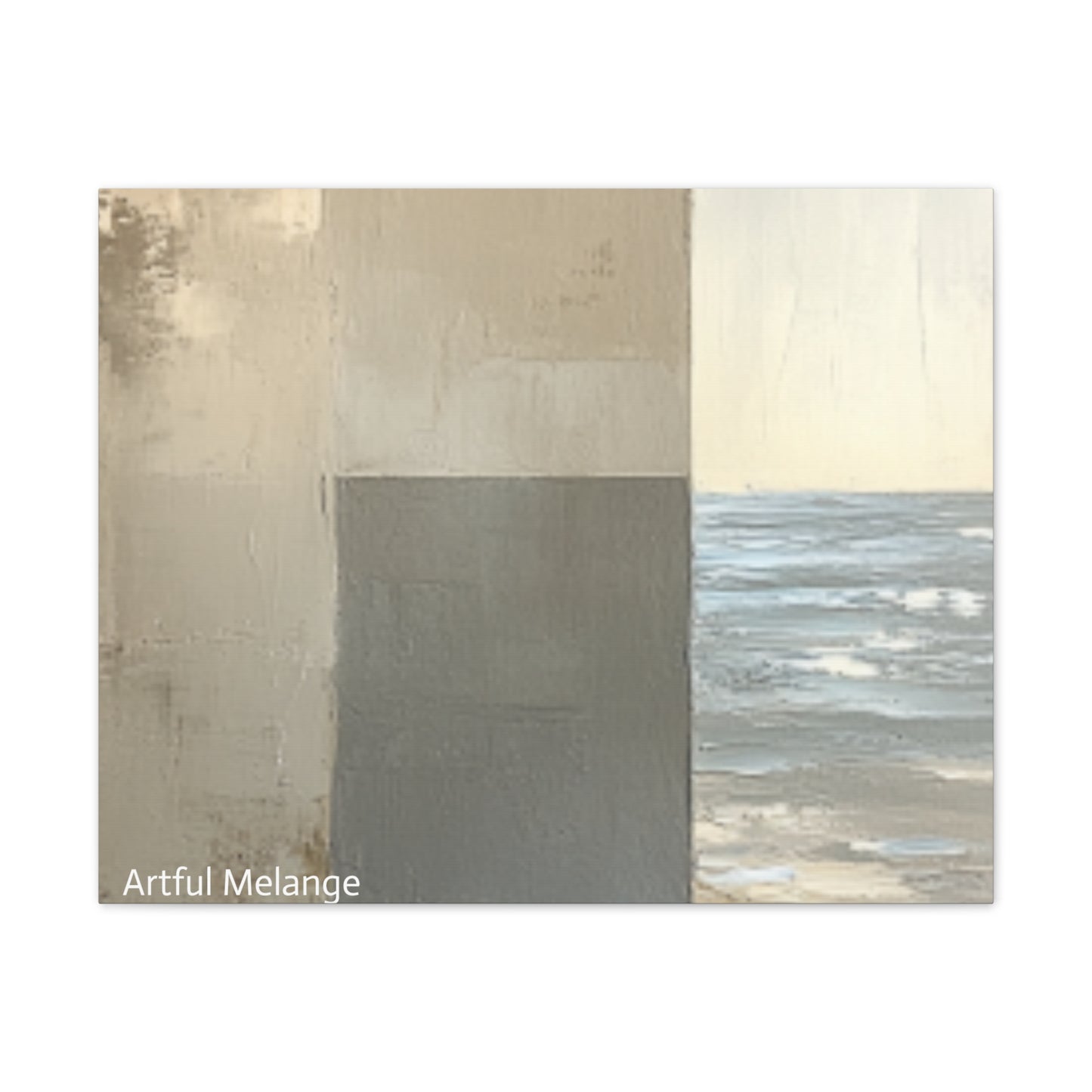 Acrylic Abstract Canvas Print - Richly Textured Artistry