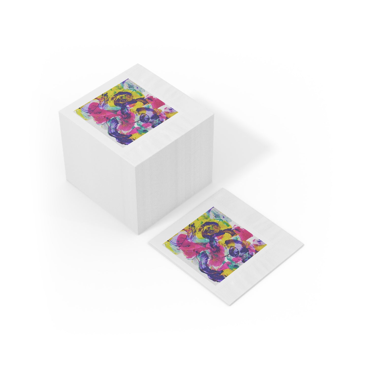 ChromaBlend™ Artistry Abstract Art Napkins”