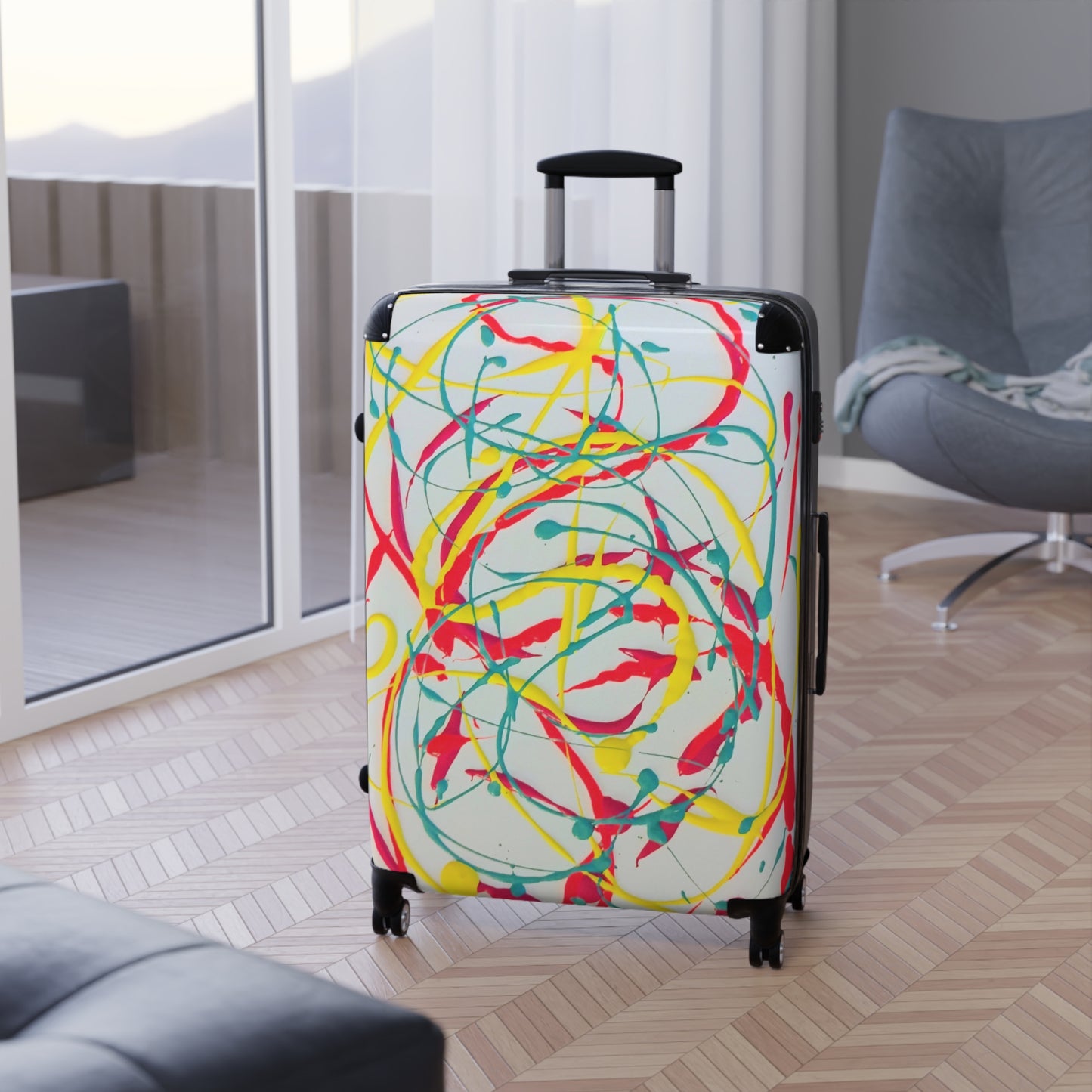 Melanated Jetsetter: Stylish Travel Luggage Pieces