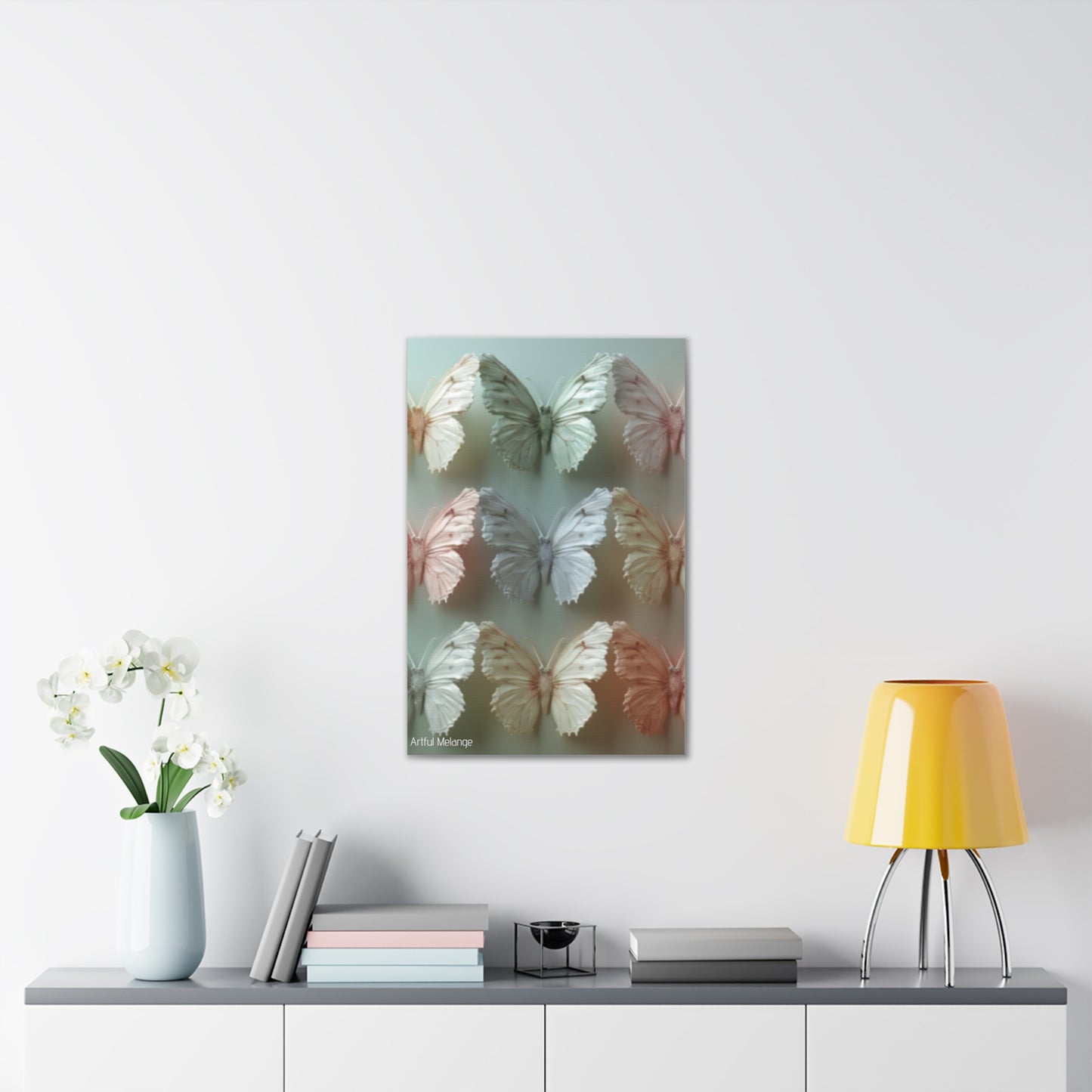 Fluttering Dreams: Butterfly Canvas Print Collection