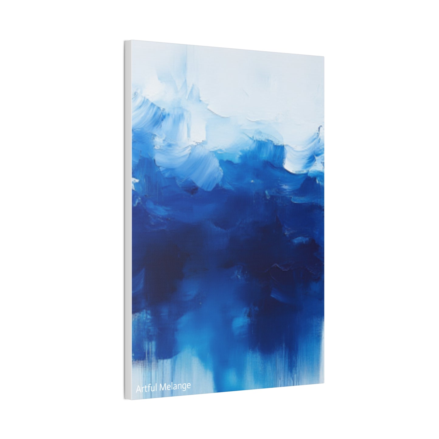 Acrylic Abstract Canvas Print - Richly Textured Artistry