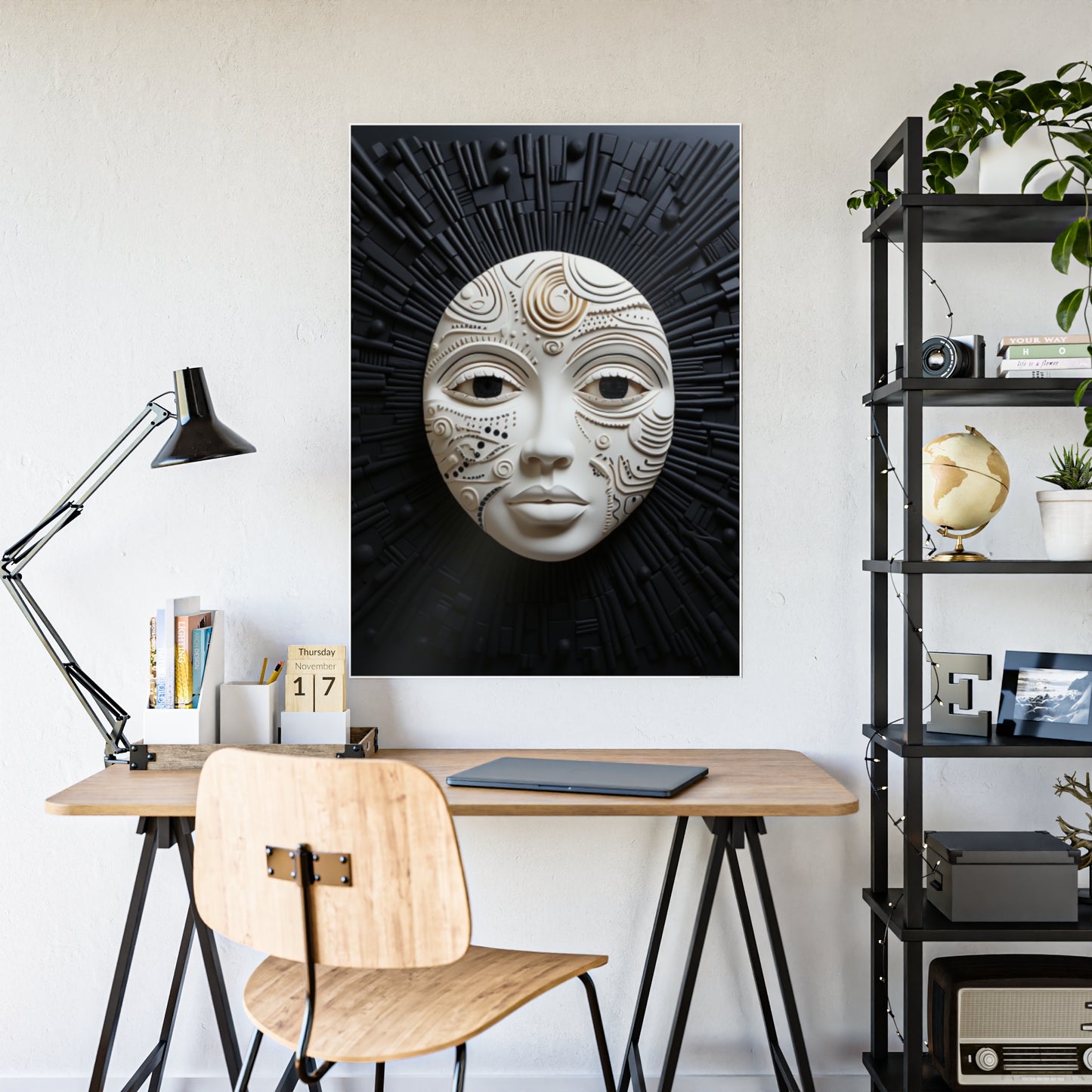AfroElegance: Empowering Melanated Women Poster