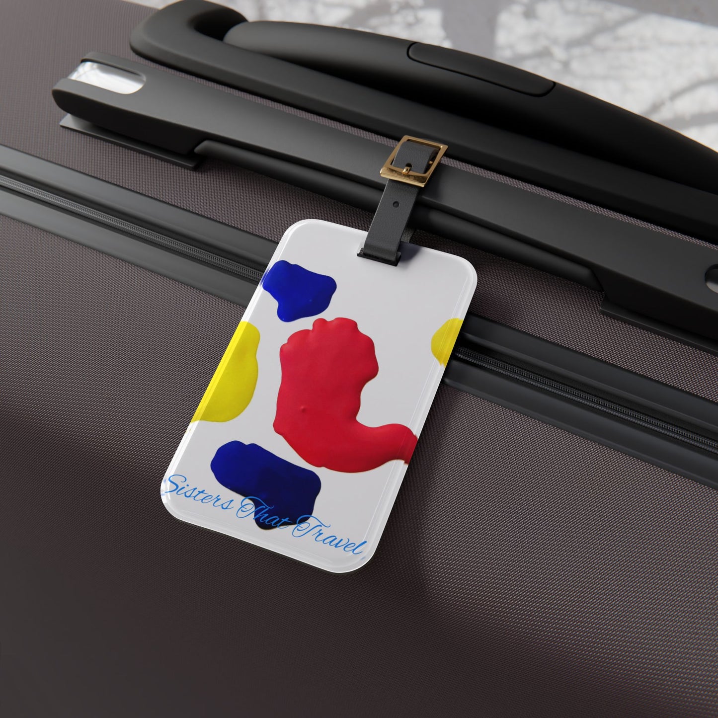 Art Voyage Sisters That Travel Luggage Tag Collection