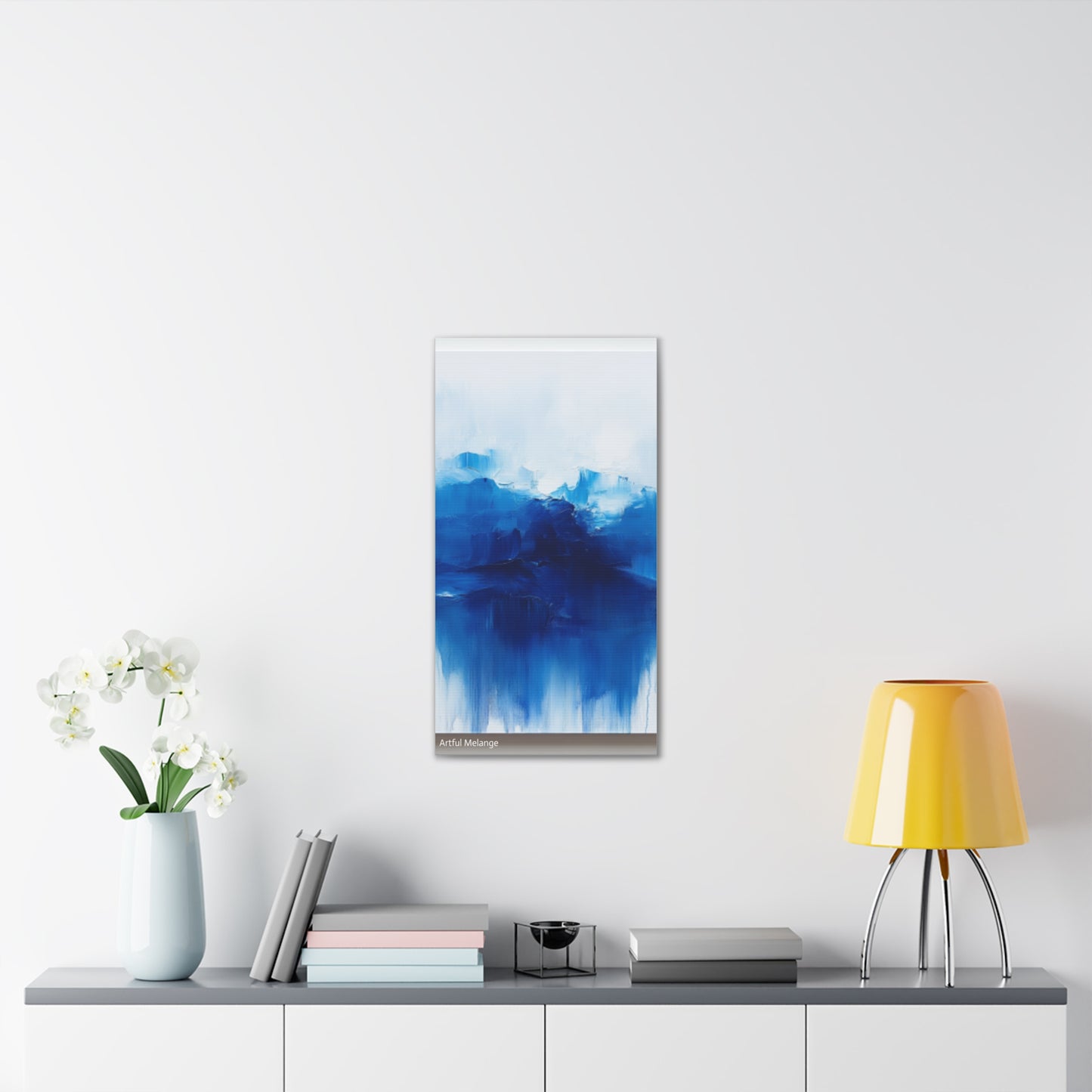 Acrylic Abstract Canvas Print - Richly Textured Artistry