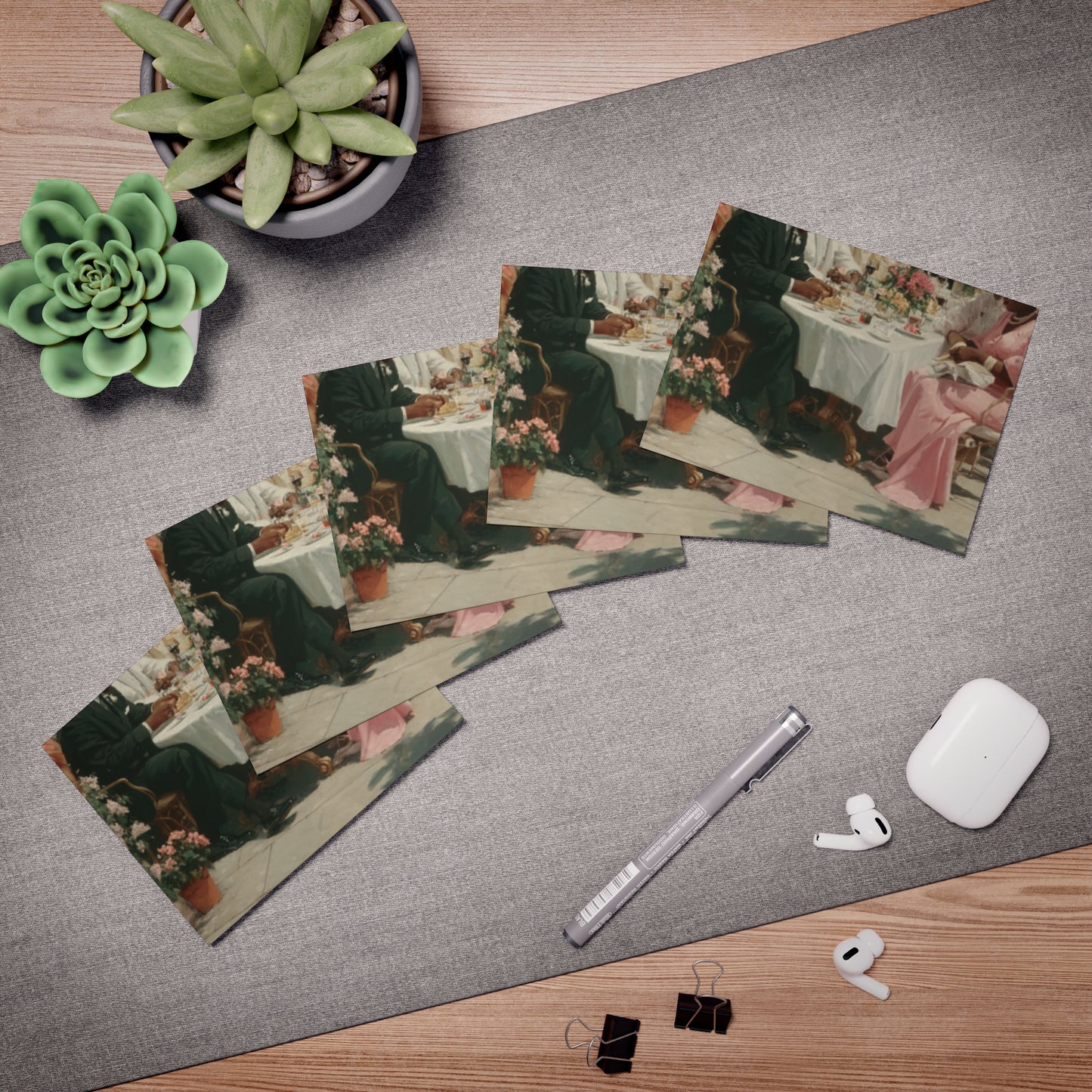 Mimosas and Melanin Note Card Set (5-Pack)