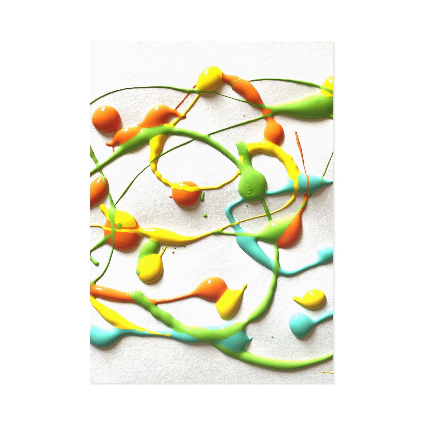 Abstract Expressions Postcards