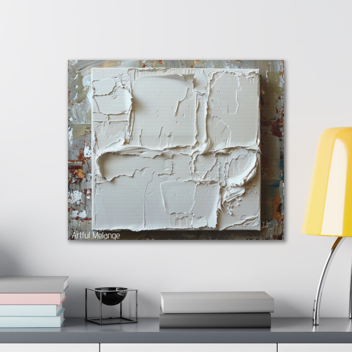 Primary Elegance: A Symphony of Sophistication Canvas Print