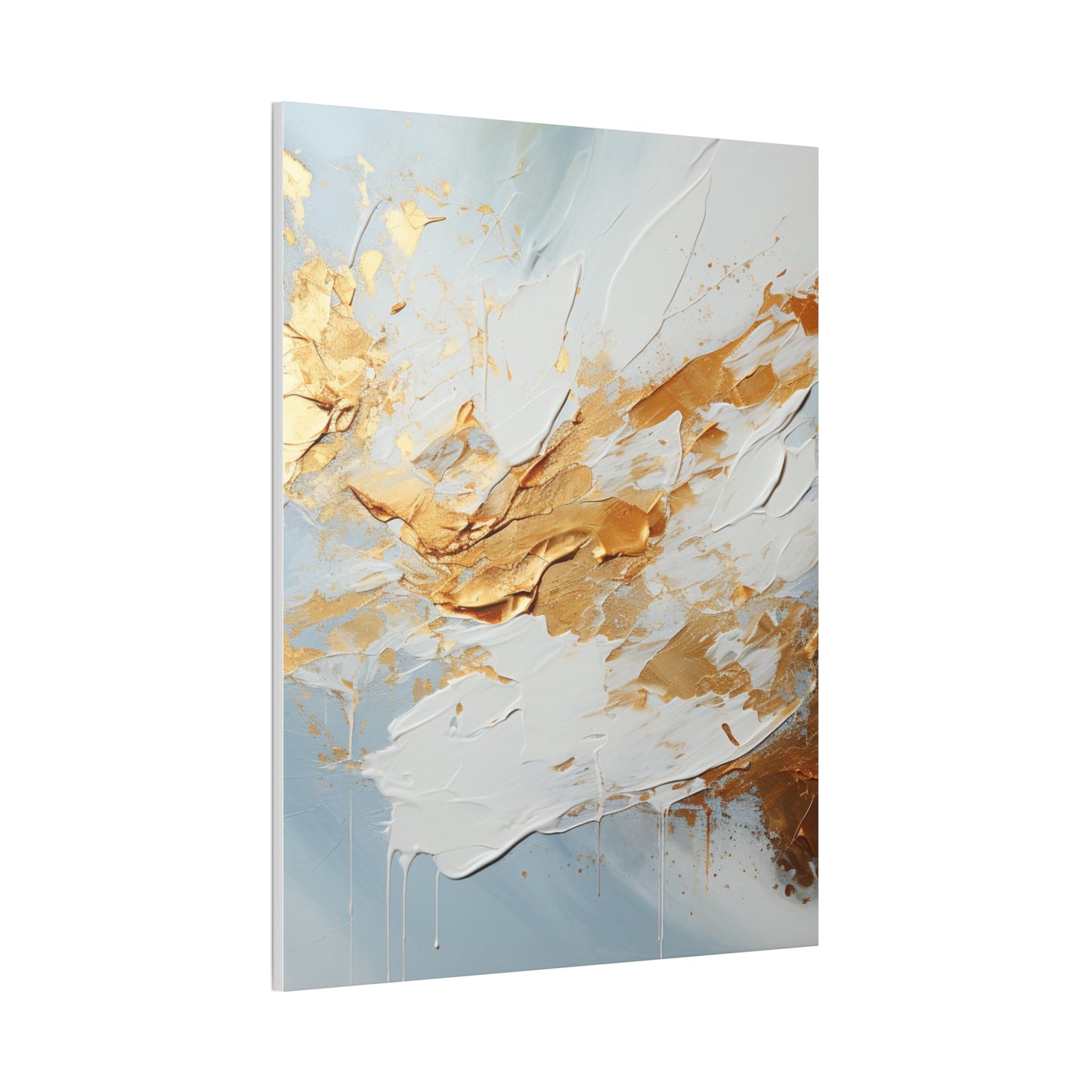 Acrylic Abstract Canvas Print - Richly Textured Artistry