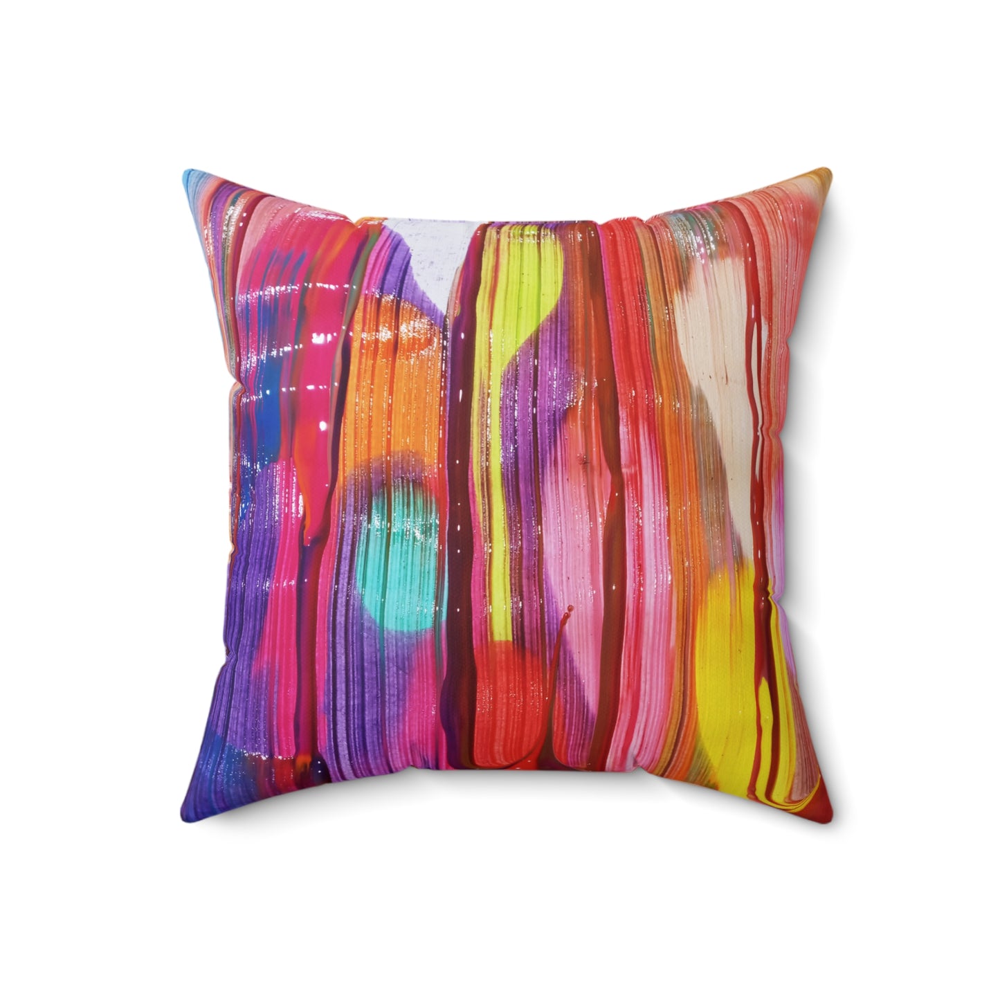 Artistic Abstractions: Abstract Acrylic Art Pillows Collection