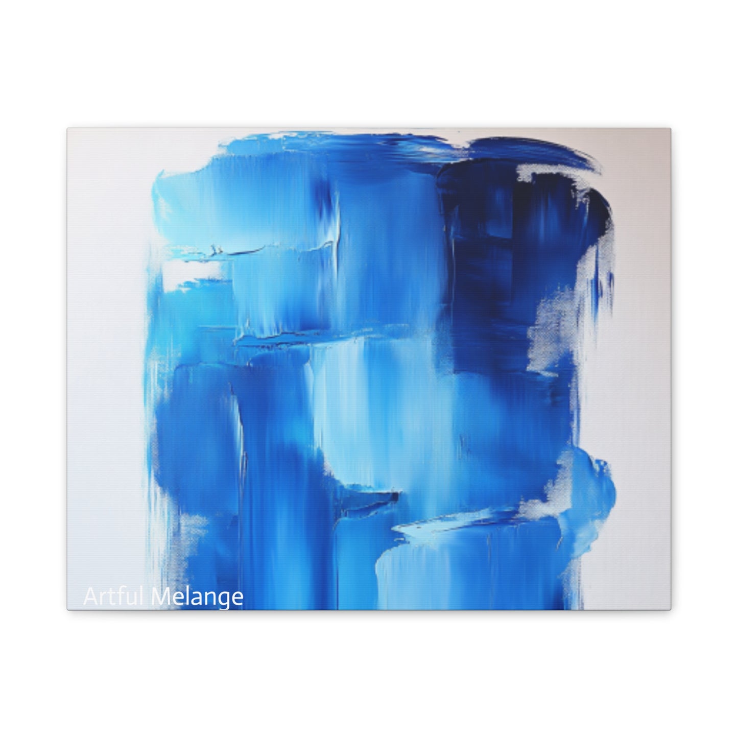 Acrylic Abstract Canvas Print - Richly Textured Artistry