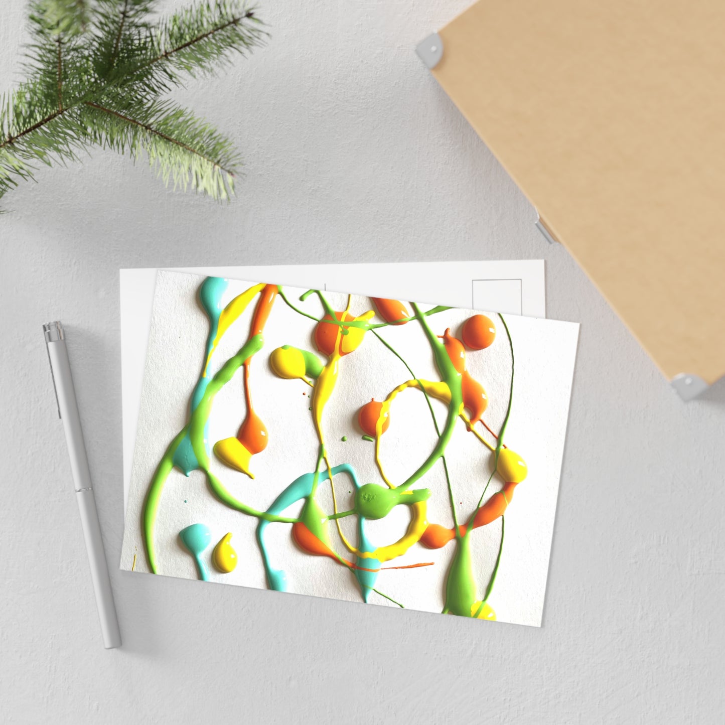 Abstract Expressions Postcards