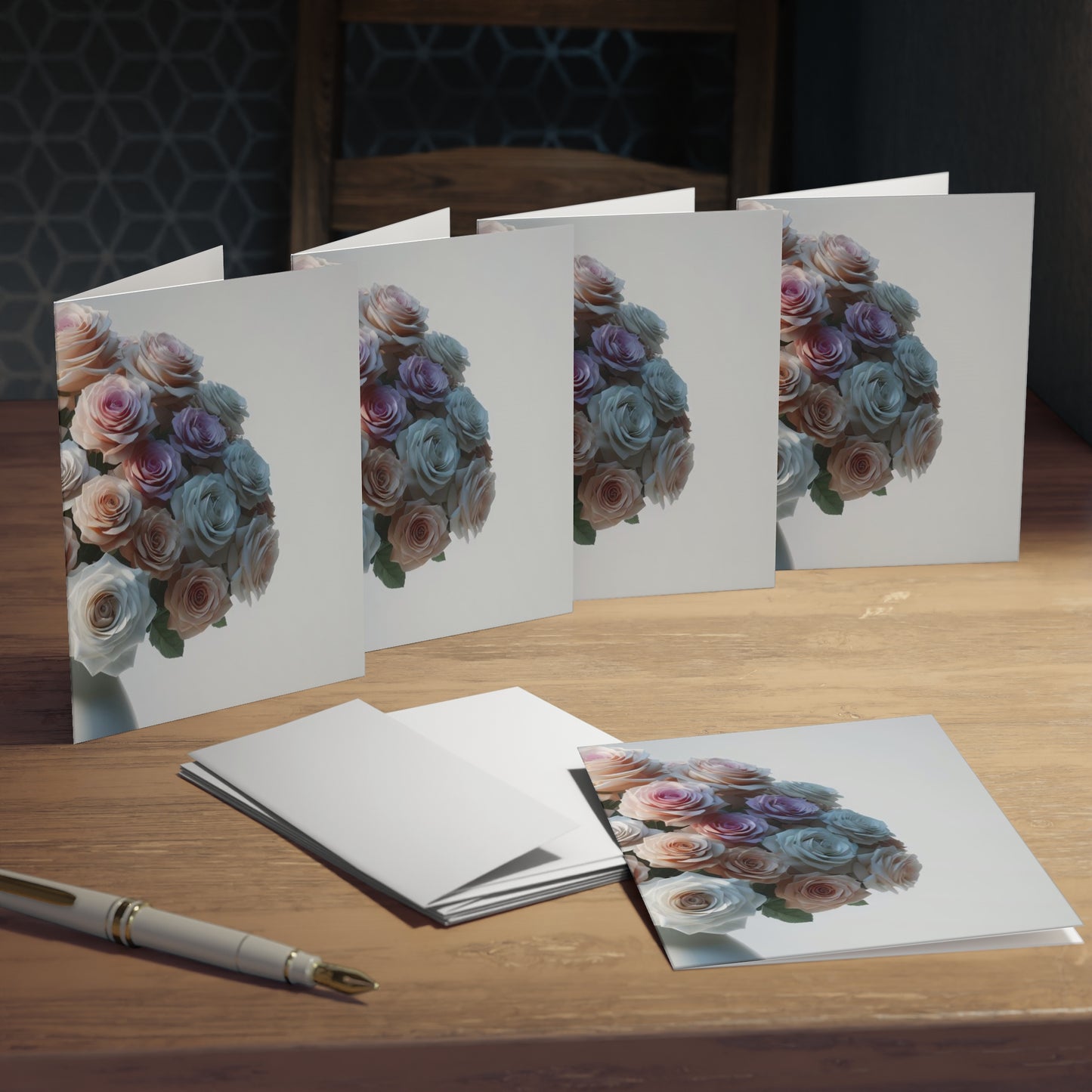 Blossoming Love Mother's Day Note Card Set(5-Pack)