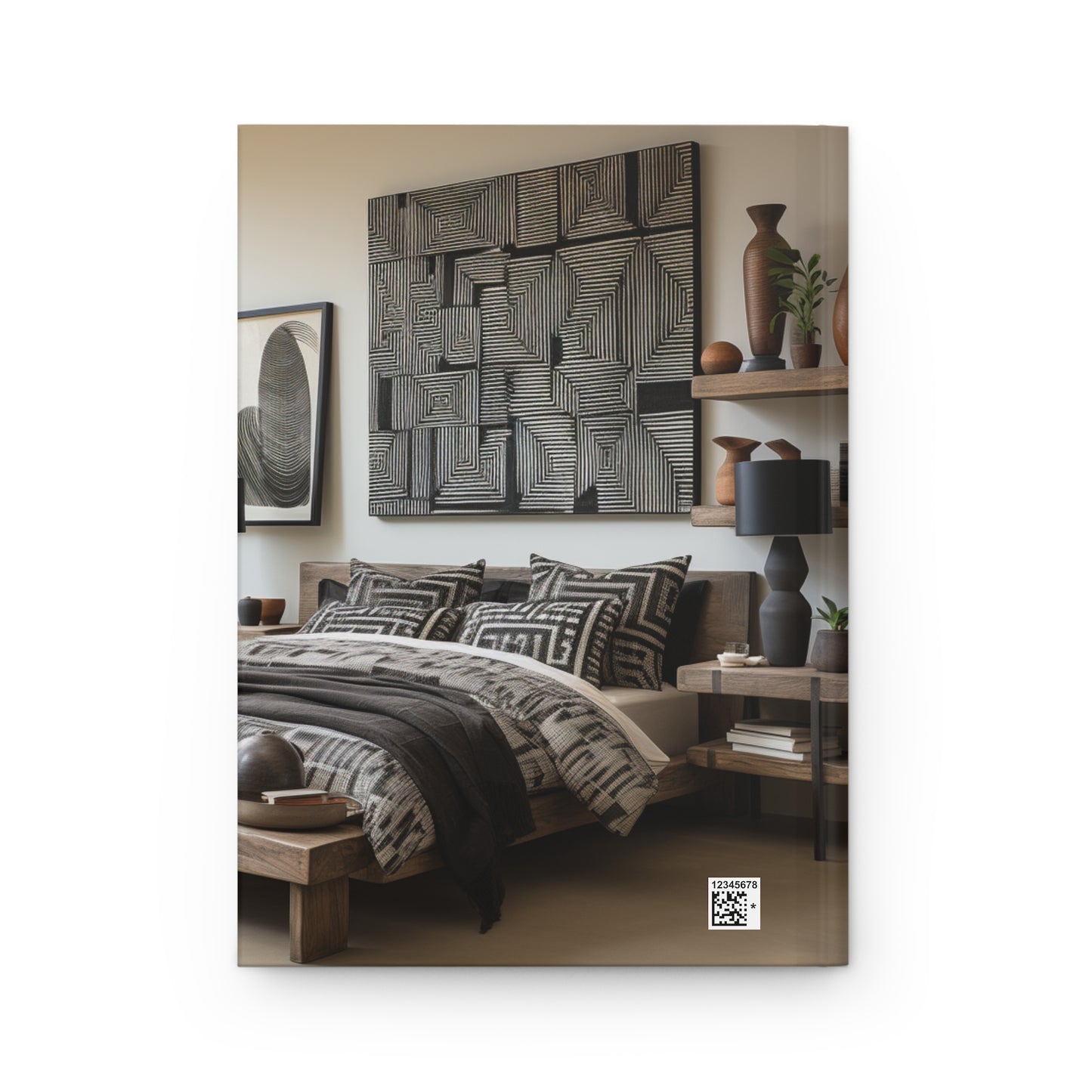 Essence of African Mud Cloth Hardcover Journal