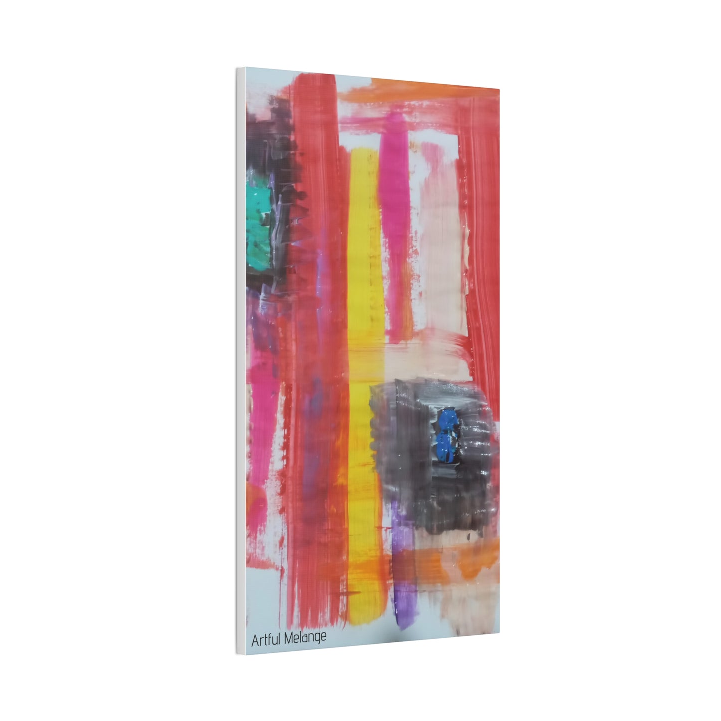 Primary Elegance: A Symphony of Sophistication Canvas Print