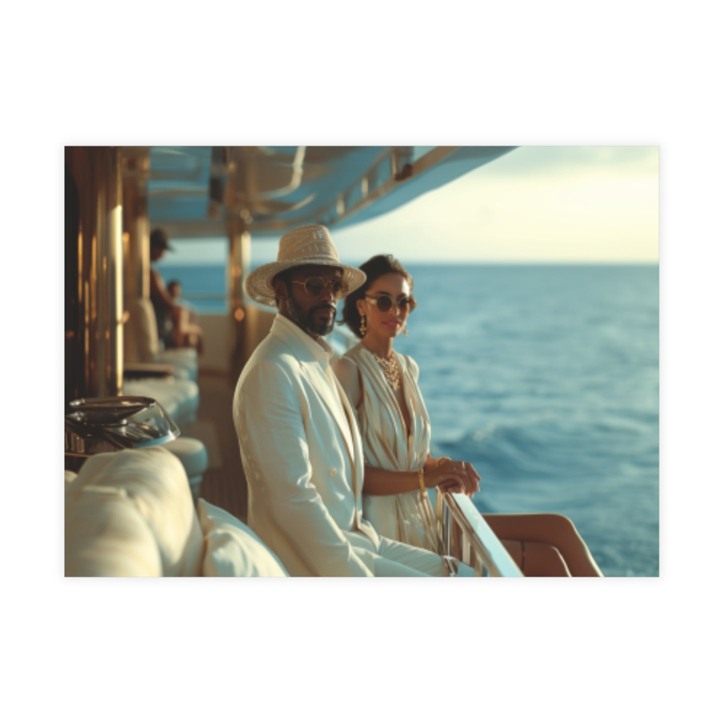 Sail & Celebrate: A Day of Elegance Yacht/Boat Party Invitation Bundles (envelopes included)