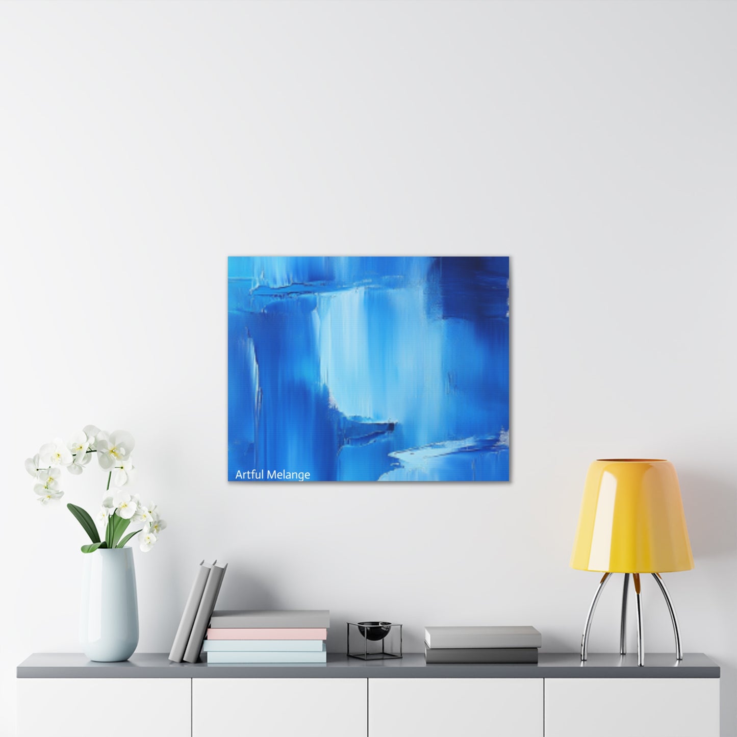 Acrylic Abstract Canvas Print - Richly Textured Artistry