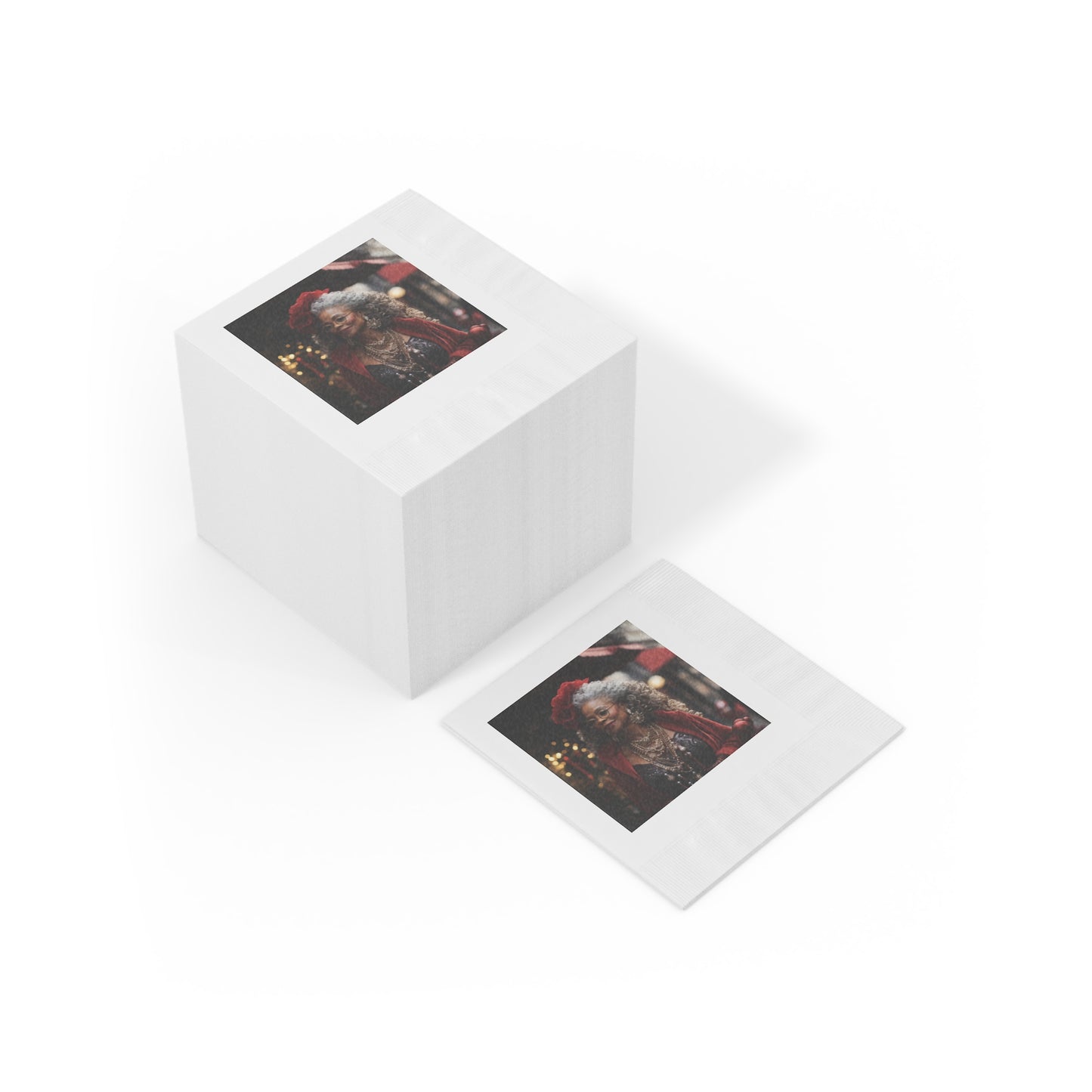 Regal Queen Claus Napkin Set 2