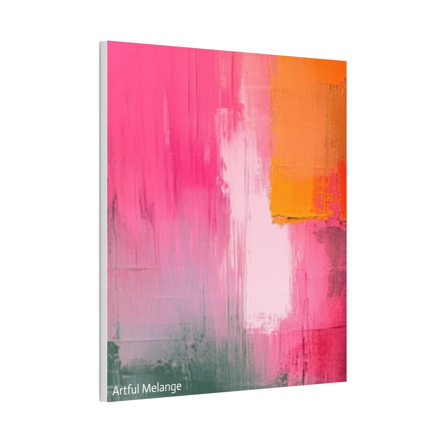Acrylic Abstract Canvas Print - Richly Textured Artistry