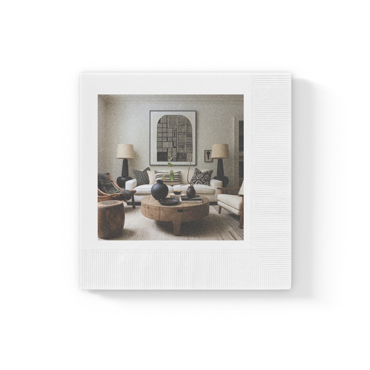 Exquisite African Culture-Inspired Napkin Set