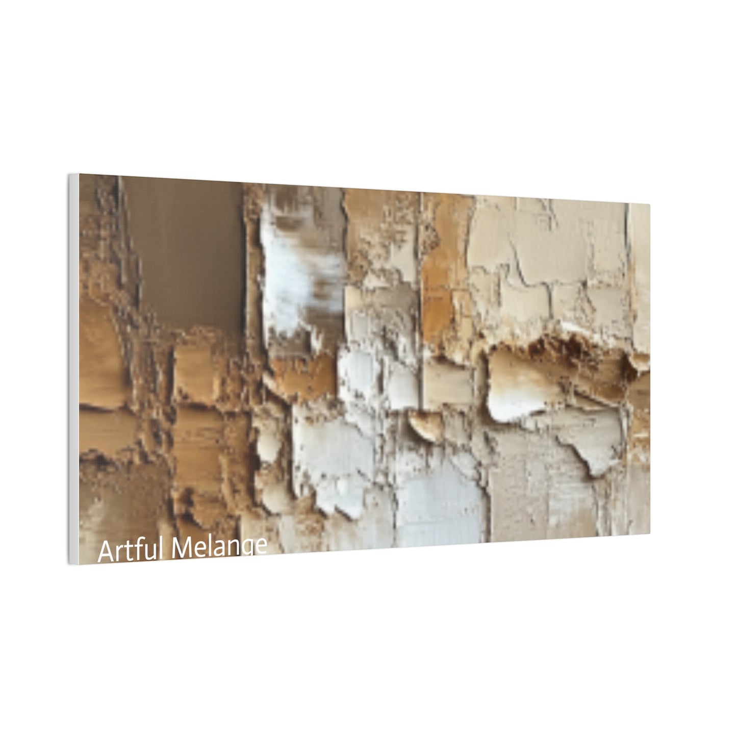 Acrylic Abstract Canvas Print - Richly Textured Artistry