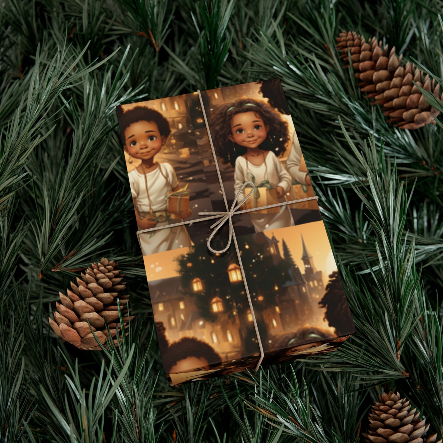 Harmony Holidays Wrapping Paper Sheet