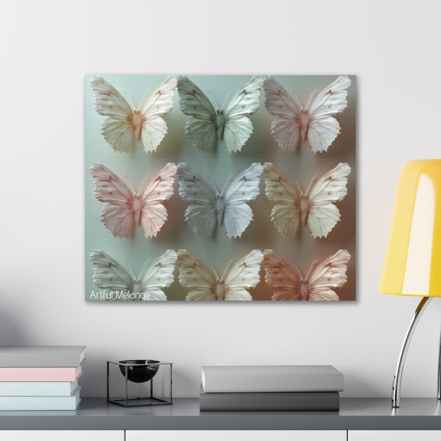 Fluttering Dreams: Butterfly Canvas Print Collection