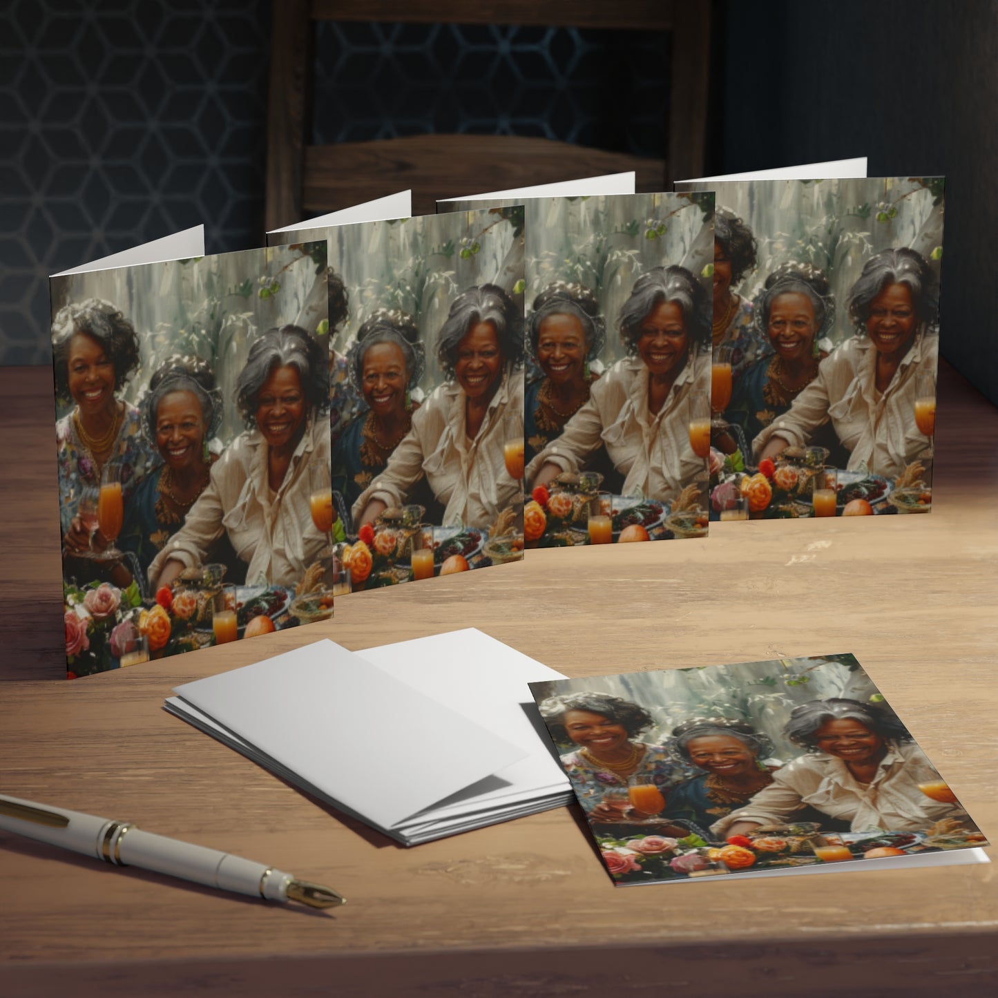 Mimosas and Melanin Note Card Set (5-Pack)
