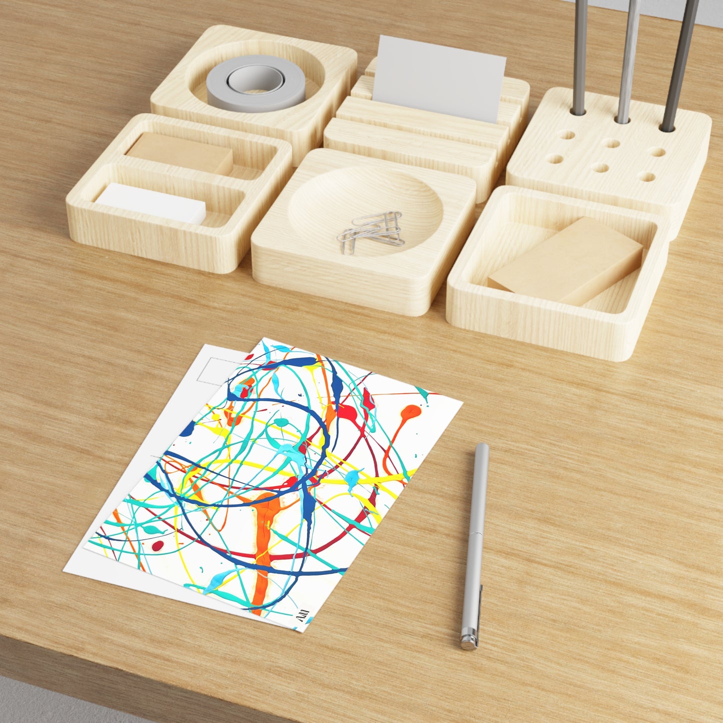 Abstract Expressions Postcards