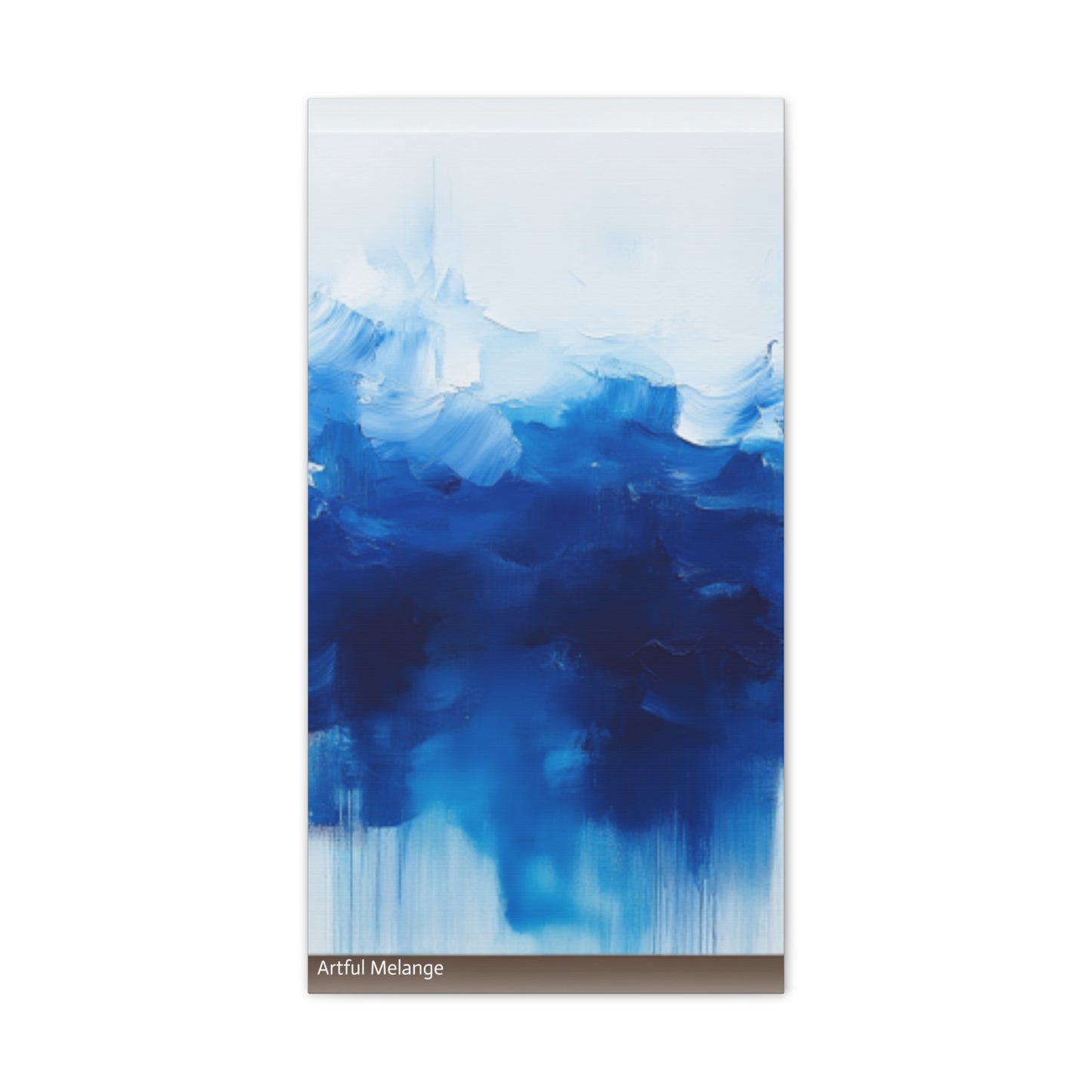 Acrylic Abstract Canvas Print - Richly Textured Artistry