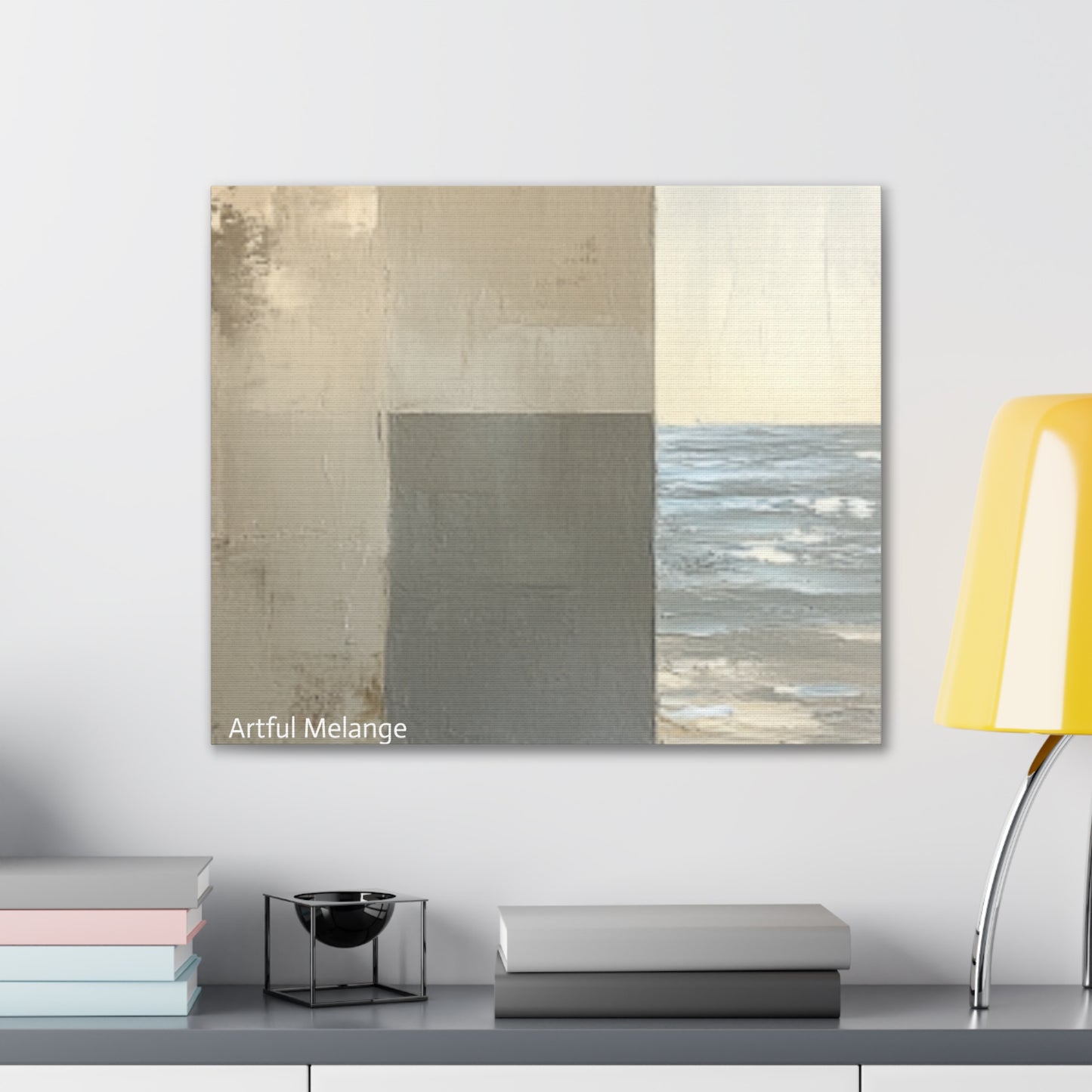 Acrylic Abstract Canvas Print - Richly Textured Artistry
