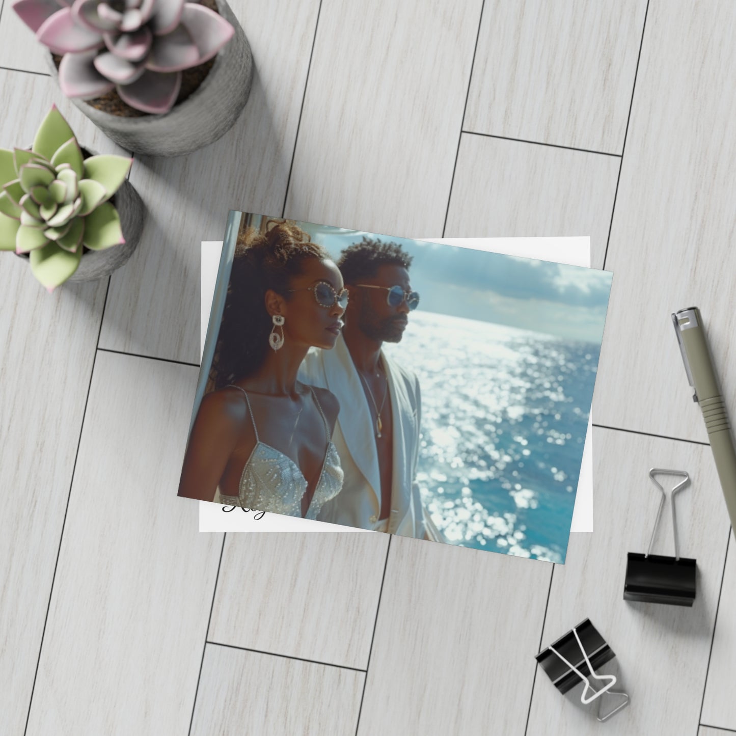 Sail & Celebrate: A Day of Elegance Yacht/Boat Party Invitation Bundles (envelopes included)