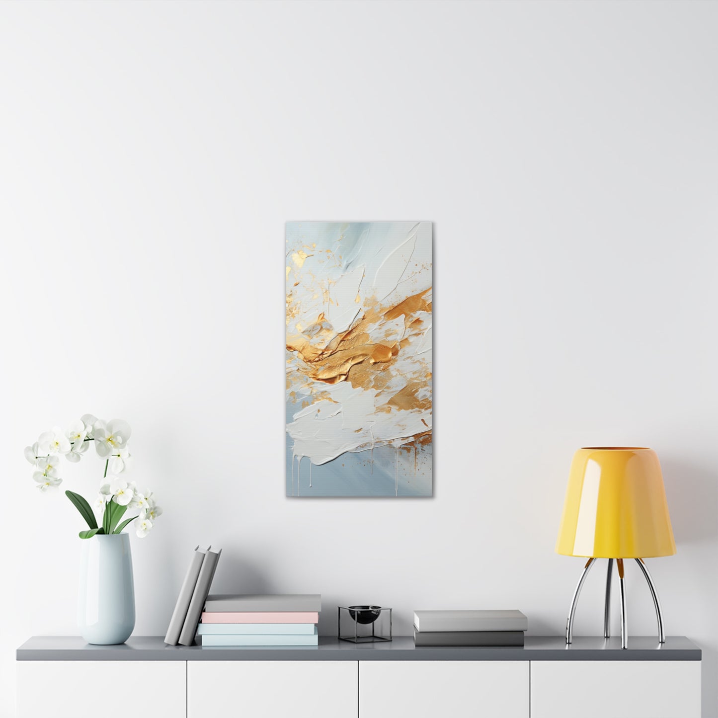 Acrylic Abstract Canvas Print - Richly Textured Artistry