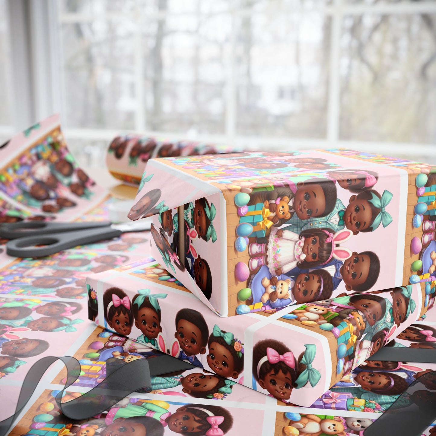 Harmony Holidays Children's Easter Wrapping Paper