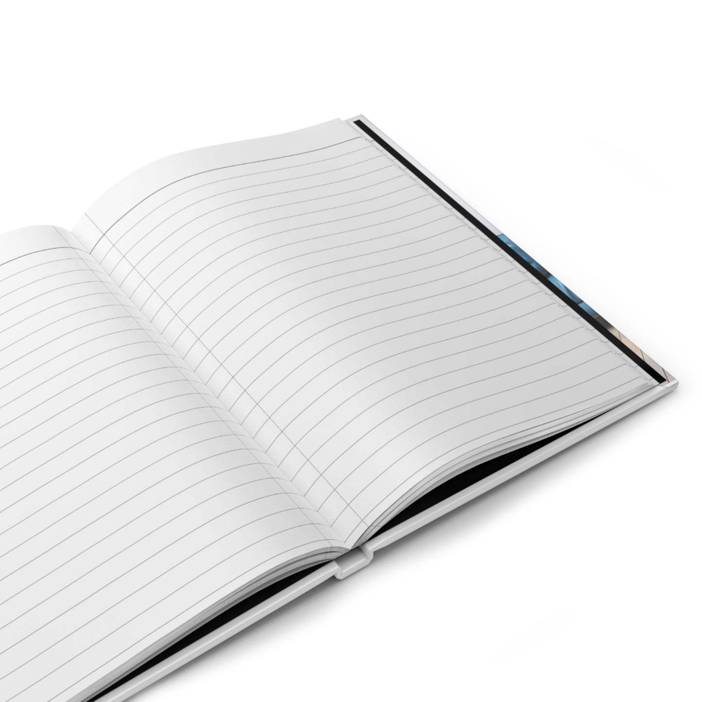 Abstract Elegance: Living Room Harmony Hardcover Journal