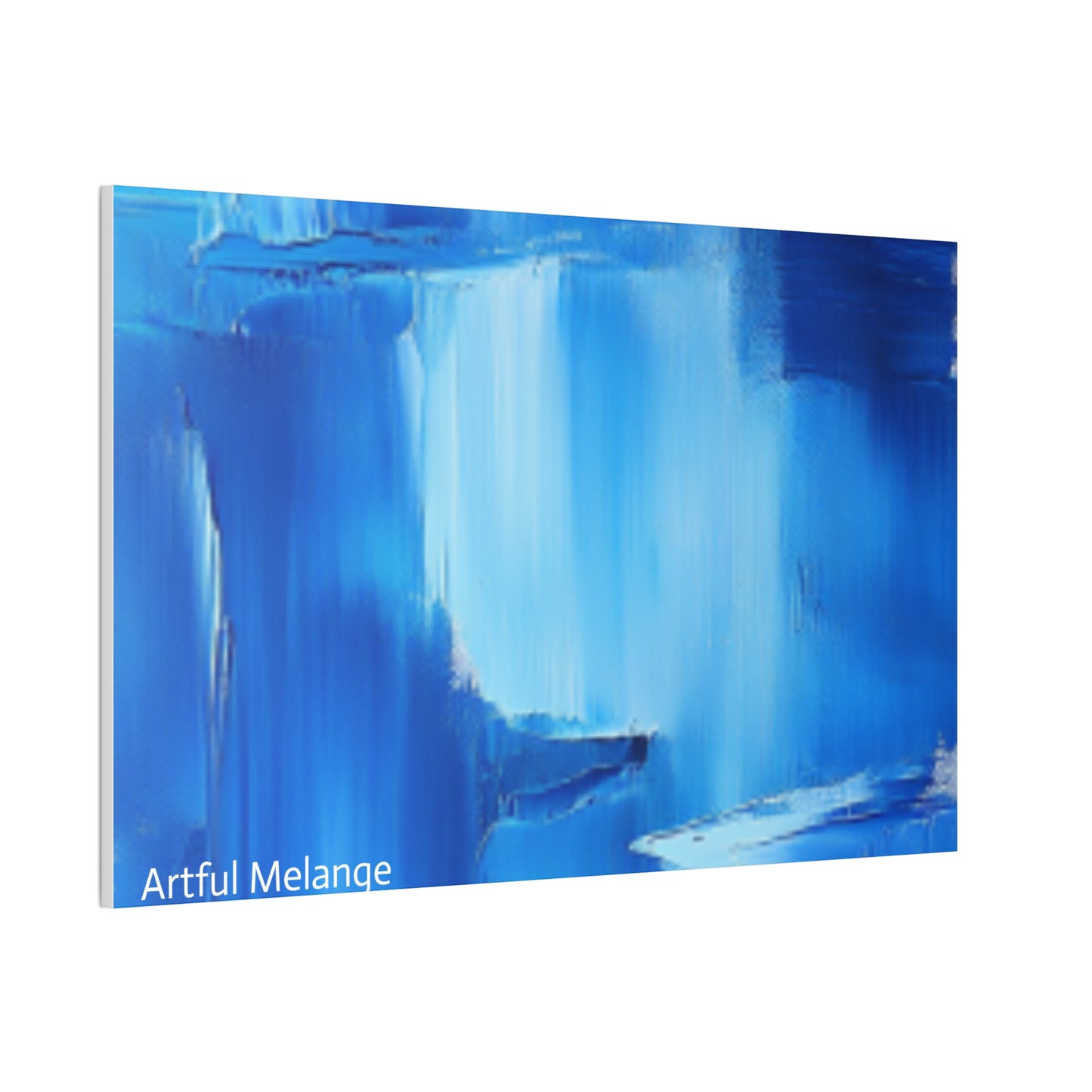 Acrylic Abstract Canvas Print - Richly Textured Artistry