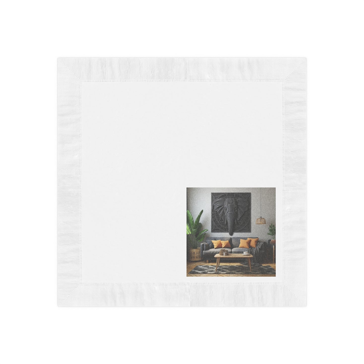 Exquisite African Culture-Inspired Napkin Set