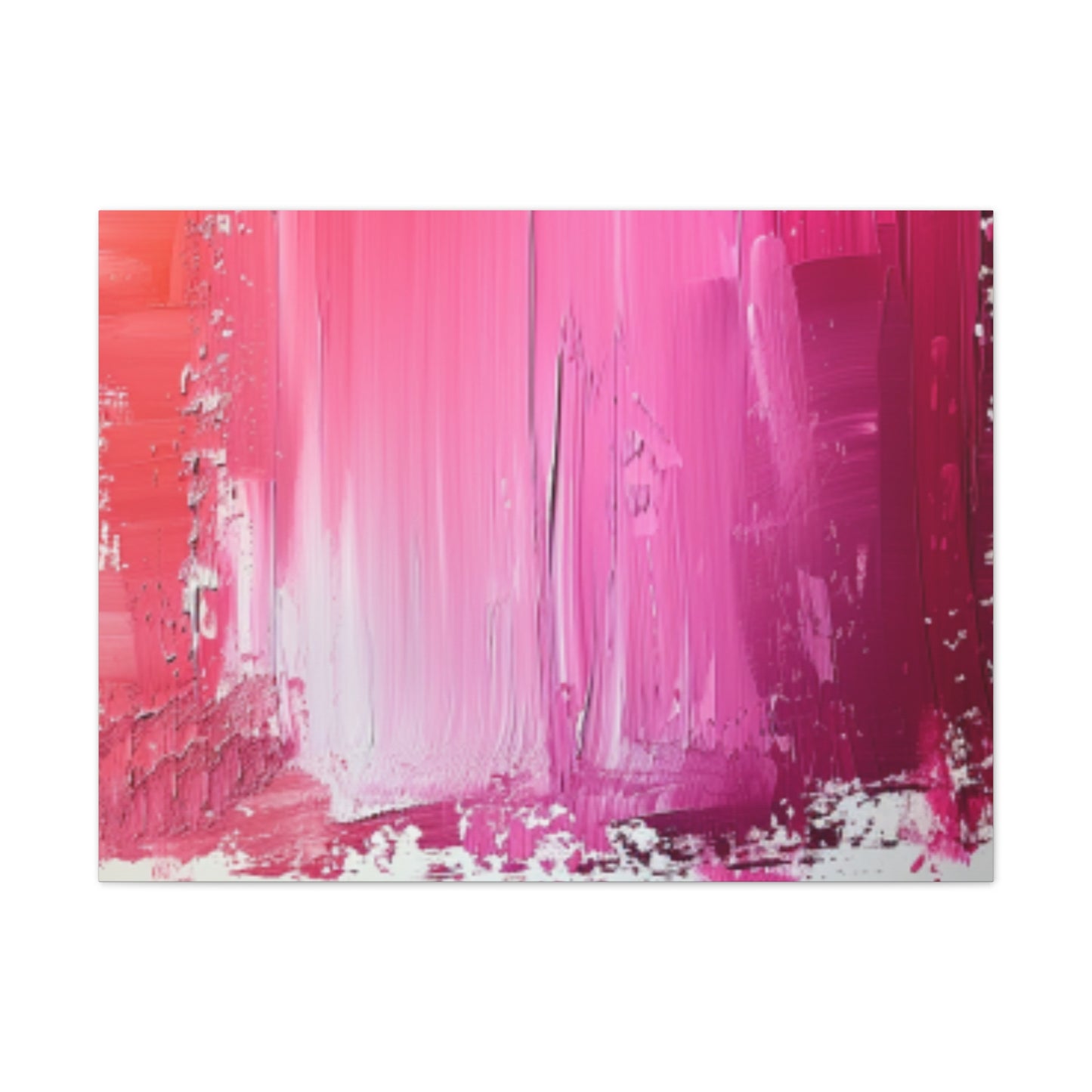 In The Pink: A Symphony of Sophistication Canvas Print