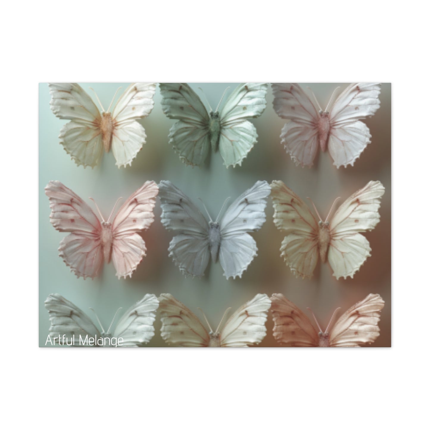 Fluttering Dreams: Butterfly Canvas Print Collection