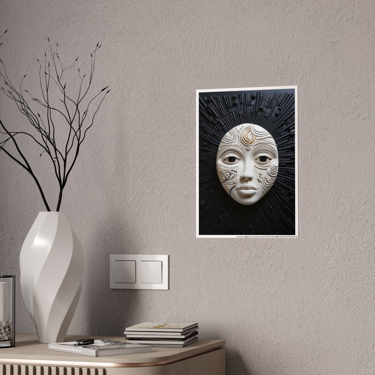 AfroElegance: Empowering Melanated Women Poster