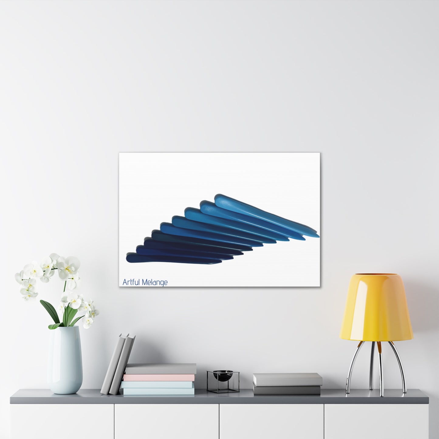 Spectrum Stacks: A Colorful Daydream in Posters and Canvas Prints/Vote Blue wave