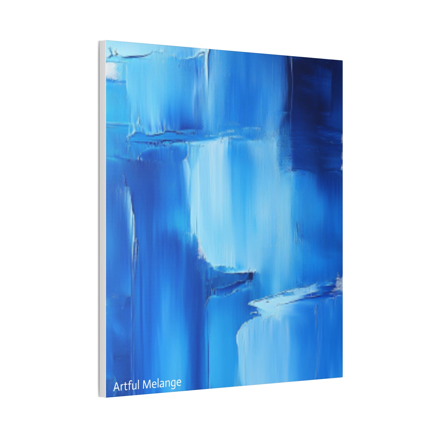 Acrylic Abstract Canvas Print - Richly Textured Artistry