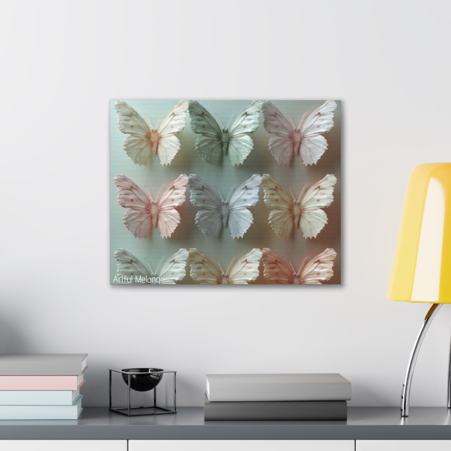 Fluttering Dreams: Butterfly Canvas Print Collection