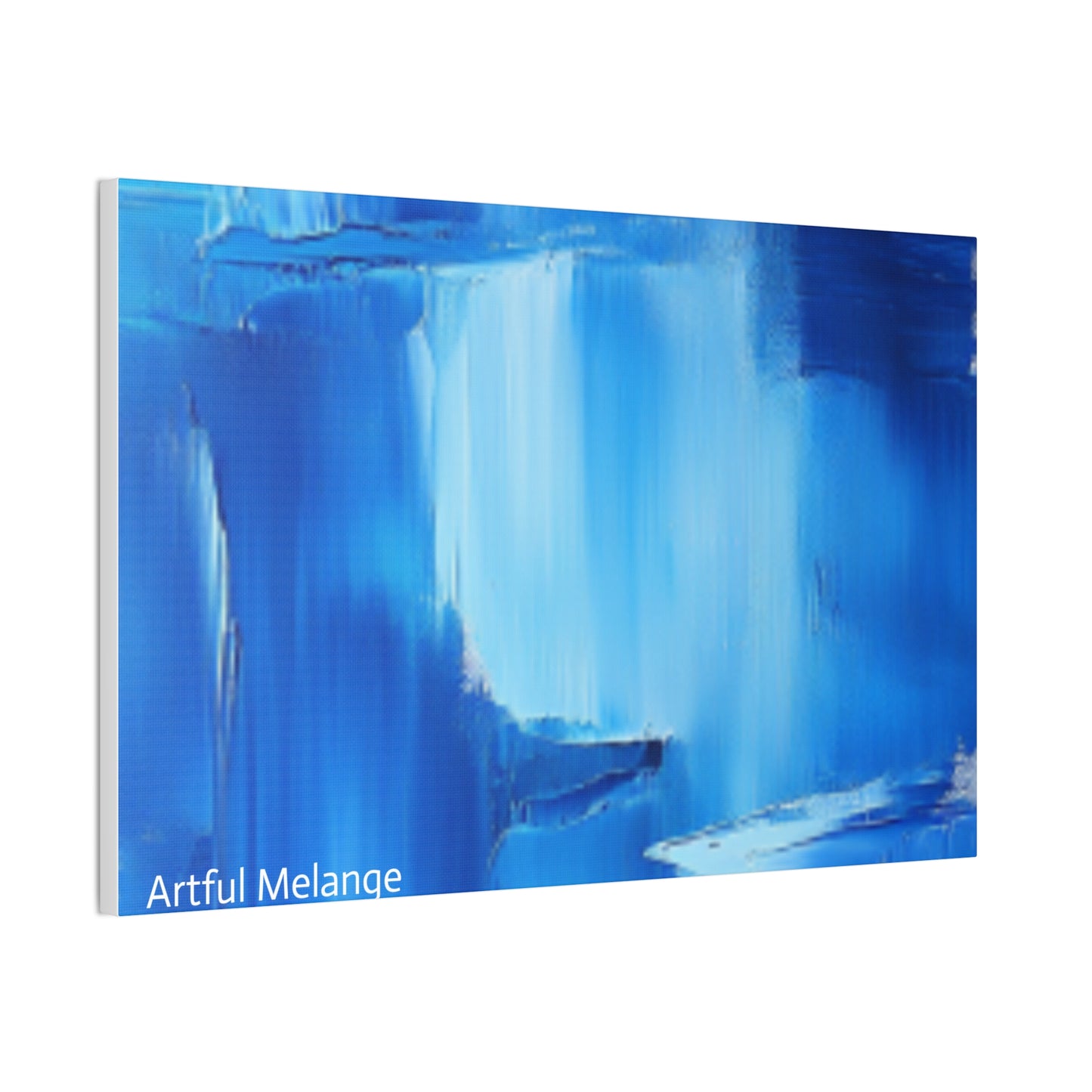 Acrylic Abstract Canvas Print - Richly Textured Artistry